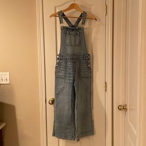 Jordach Cropped Jean Overalls